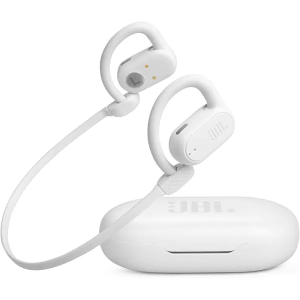 JBL SoundGear Sense - True wireless Open-ear headphones, OpenSound Technology, Splash and dust resistant, 4 mics for crisp, clear calls, Up to 24 hours of battery life, plus speed charge 