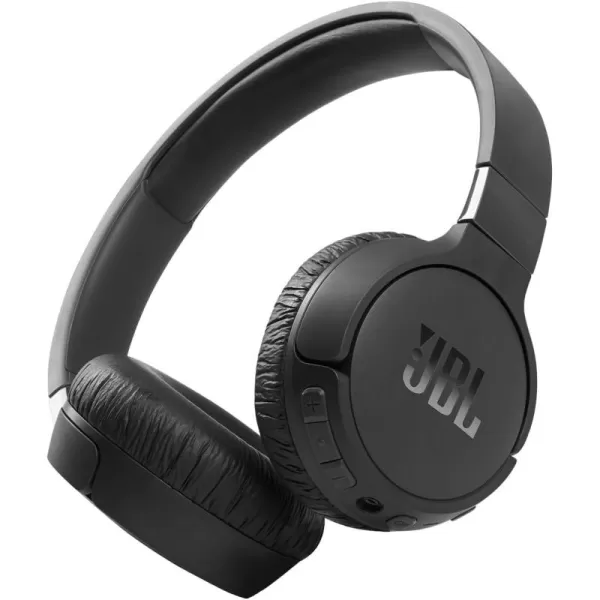 JBL Tune 660NC: Wireless On-Ear Headphones with Active Noise Cancellation - Black, Medium