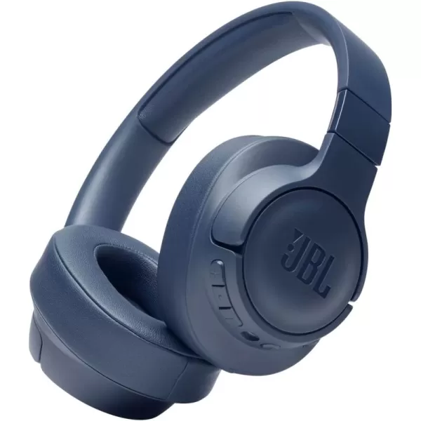 JBL Tune 760NC - Lightweight, Foldable Over-Ear Wireless Headphones with Active Noise Cancellation - Blue, Medium