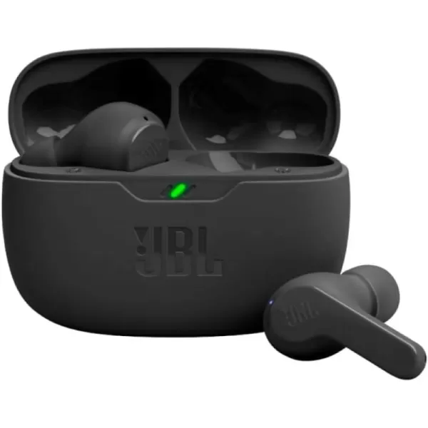 JBL Vibe Beam - True Wireless JBL Deep Bass Sound Earbuds, Bluetooth 5.2, Water &amp; Dust Resistant, Hands-free call with VoiceAware, Up to 32 hours of battery life 