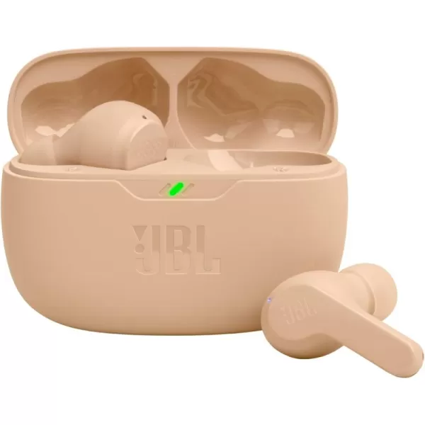 JBL Vibe Beam - True Wireless JBL Deep Bass Sound Earbuds, Bluetooth 5.2, Water &amp; Dust Resistant, Hands-free call with VoiceAware, Up to 32 hours of battery life 
