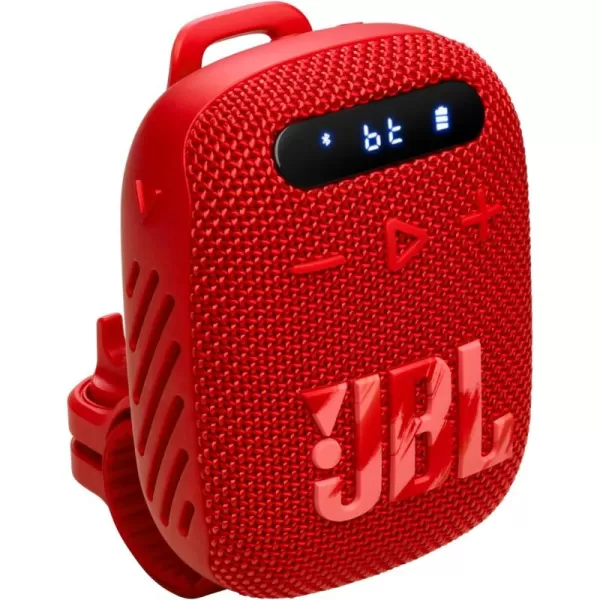JBL Wind 3 FM Bluetooth Handlebar Speaker, Black