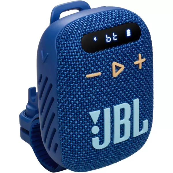 JBL Wind 3 FM Bluetooth Handlebar Speaker, Black