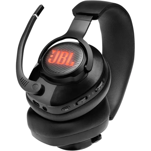 JBL Quantum 400 - Wired Over-Ear Gaming Headphones with USB and Game-Chat Balance Dial - Black, Large