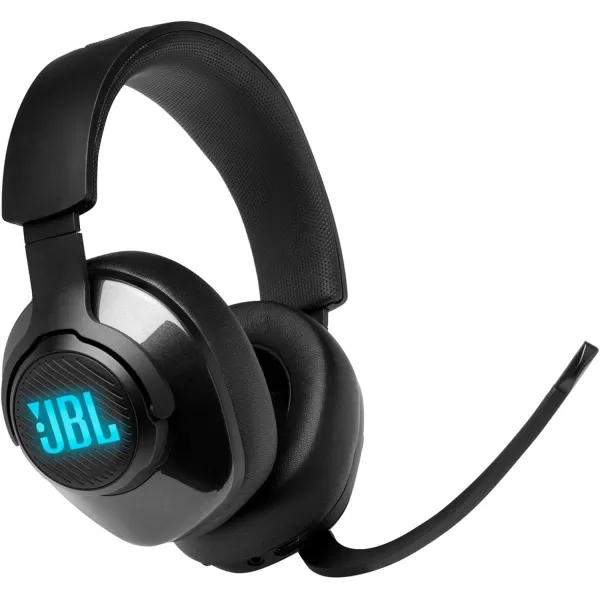 JBL Quantum 400 - Wired Over-Ear Gaming Headphones with USB and Game-Chat Balance Dial - Black, Large