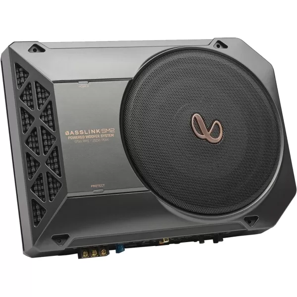Infinity Basslink SM2- Powered, 8” Underseat Subwoofer with Remote Control