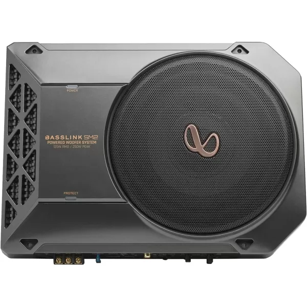 Infinity Basslink SM2- Powered, 8” Underseat Subwoofer with Remote Control
