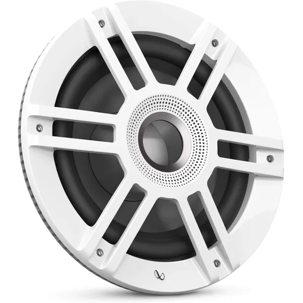 Infinity KAPPA1010MAM - Kappa Marine KAPPA1010M White 10" Premium RGB LED Subwoofer