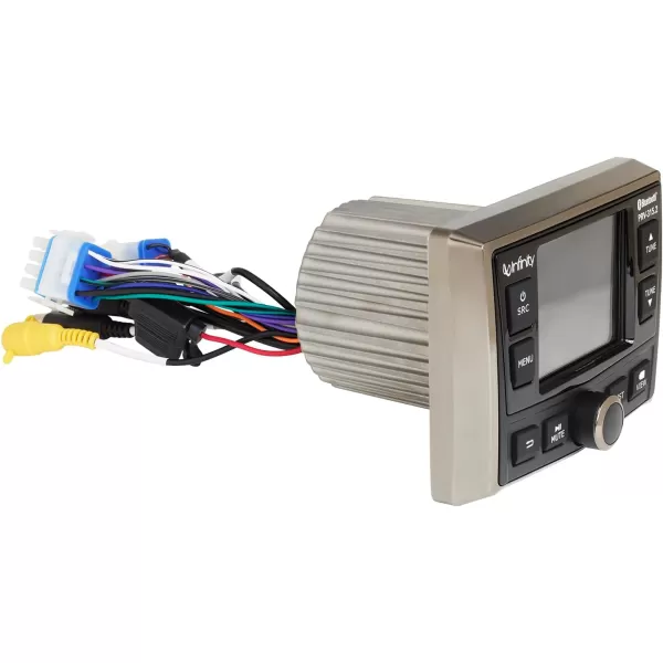 Infinity PRV-315.2 Marine AM/FM/USB/BT/4X50 Waterproof Stereo Receiver - Wired &amp; RF Remote Ready