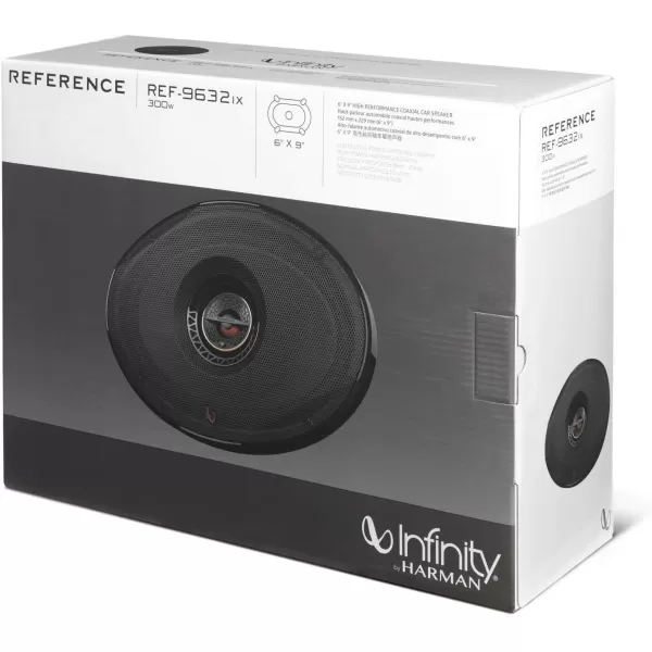 Infinity REF-9632IX Reference 6x9 Inch Two-Way Car Audio Speakers