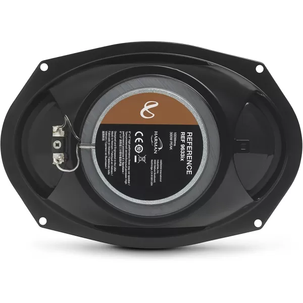 Infinity REF-9633IX Reference 6x9 Inch Three-Way Car Audio Speakers