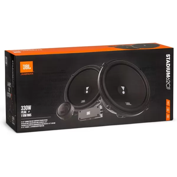 JBL 6 1/2 Step-up Car Audio Component Speaker System NO Grill