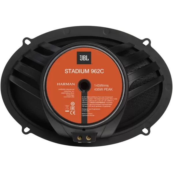 JBL 6" x 9" Step-up Car Audio Component Speaker System NO Grill