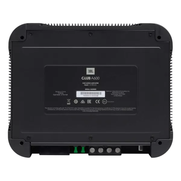 JBL Club A600 - Mono amplifier  amplifier with Remote Level Control
