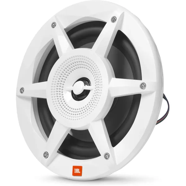 JBL - Mobile Stadium Marine Series 6.5" Premium 2 Way RGB Lighting WHITE