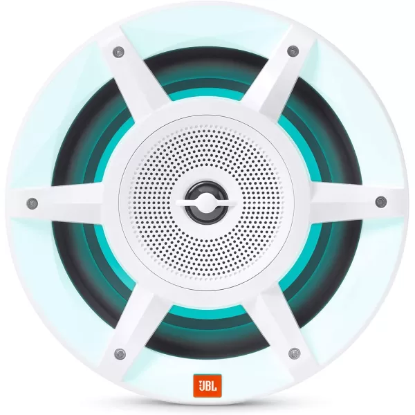 JBL - Mobile Stadium Marine Series 8" Premium Convertible 3 Way RGB Lighting WHITE