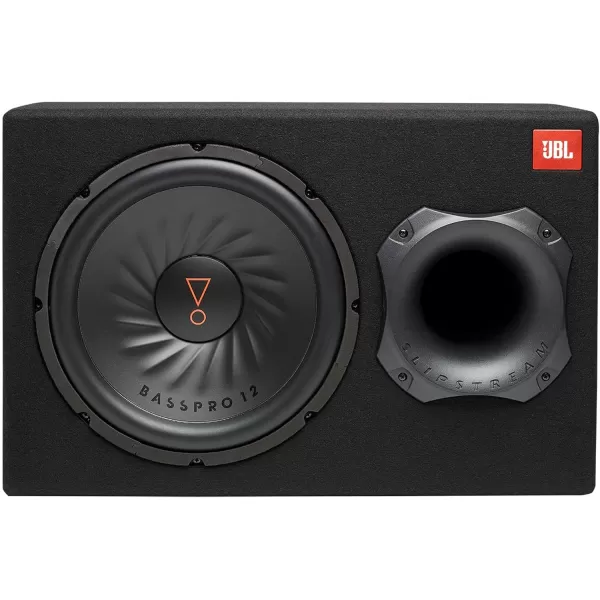 JBL SUBBP12AM - 12” amplified 12” Subwoofer with Sub Level Control, Black
