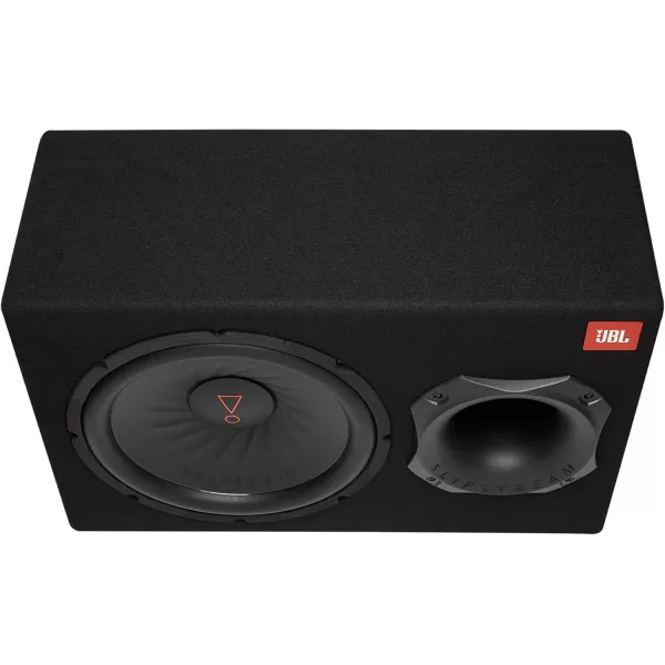 JBL SUBBP12AM - 12” amplified 12” Subwoofer with Sub Level Control, Black