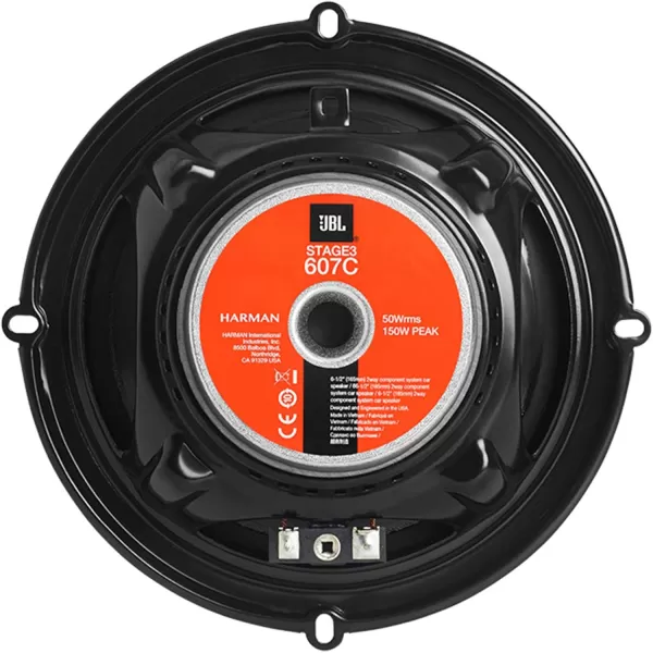 JBL Stage 3607C - 6.5" Two-way car audio component system w/crossover