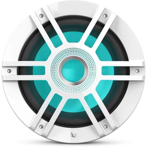Infinity KAPPA1010MAM - Kappa Marine KAPPA1010M White 10" Premium RGB LED Subwoofer