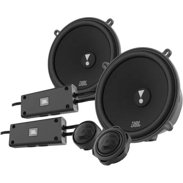 JBL 5 1/4" Step-up Car Audio Component Speaker System NO Grill, Black