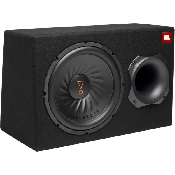 JBL SUBBP12AM - 12” amplified 12” Subwoofer with Sub Level Control, Black