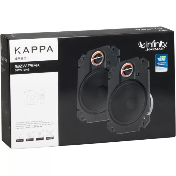 Infinity KAPPA463XF 4" x 6"  Two-Way Car Speaker