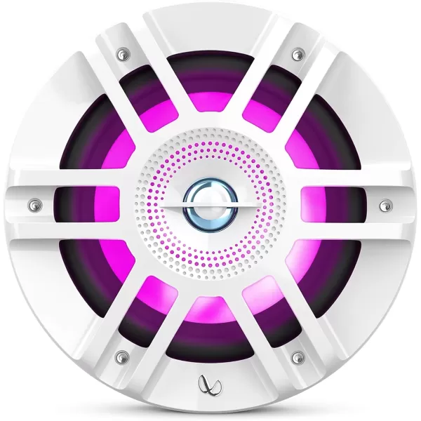 Infinity KAPPA6120MAM - Kappa Marine KAPPA6120M White 6.5" Premium 2-Way RGB LED Coaxial Speakers