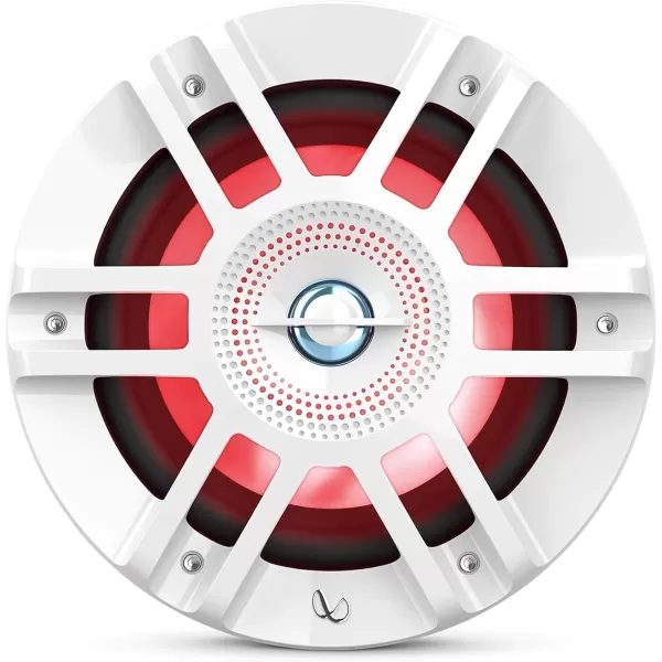 Infinity KAPPA6120MAM - Kappa Marine KAPPA6120M White 6.5" Premium 2-Way RGB LED Coaxial Speakers