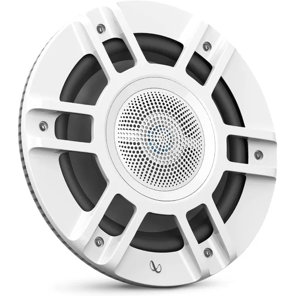 Infinity KAPPA8130MAM - Kappa Marine KAPPA8130M White 8" Premium 3-Way RGB LED Convertible Speakers
