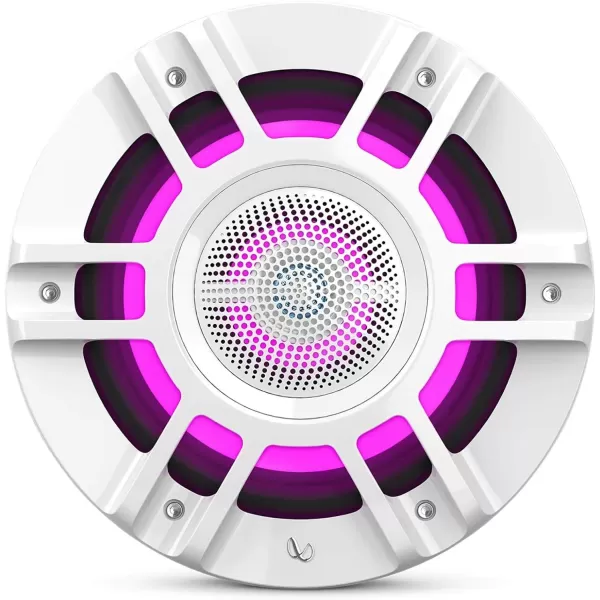 Infinity KAPPA8130MAM - Kappa Marine KAPPA8130M White 8" Premium 3-Way RGB LED Convertible Speakers