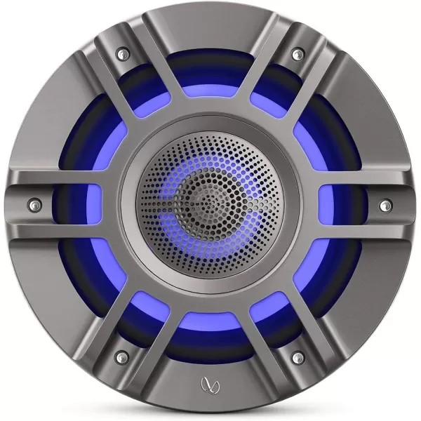 Infinity KAPPA8135MAM - Kappa Marine KAPPA8135M Titanium 8" Premium 3-Way RGB LED Convertible Speakers