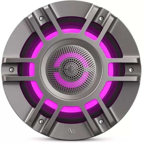 Infinity KAPPA8135MAM - Kappa Marine KAPPA8135M Titanium 8" Premium 3-Way RGB LED Convertible Speakers