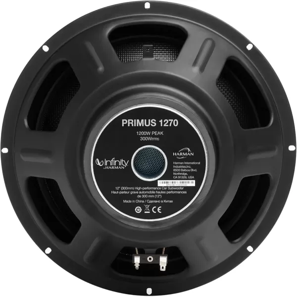 Infinity PRIMUS-1270 Primus 12 Inch Subwoofer - INFPRIMUS1270AM