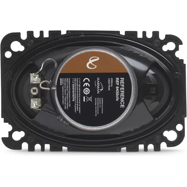 Infinity REF-6432CFX Reference 4x6 Inch Two-Way Car Audio Speakers