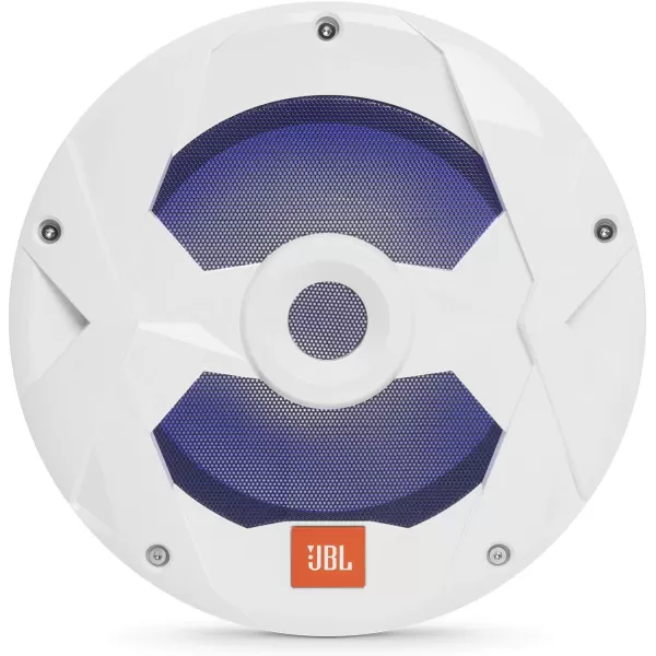 JBL - Marine Series 10”  audio multi-element subwoofer with RGB lighting 250W – White