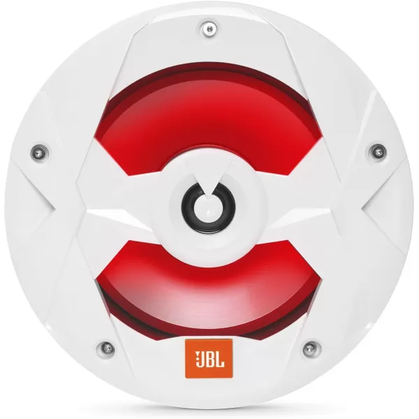 JBL - Marine Series 8”  two-way audio multi-element speaker with RGB lighting 150W – White