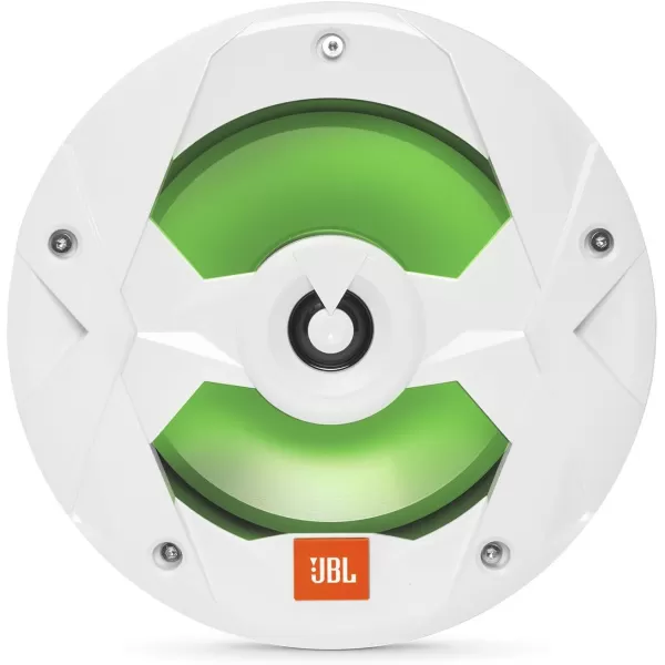 JBL - Marine Series 8”  two-way audio multi-element speaker with RGB lighting 150W – White