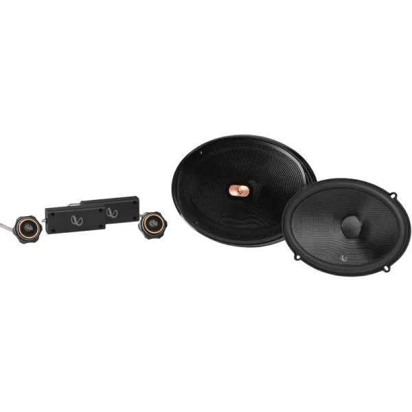 Infinity 6” x 9” Two-Way car Audio Component System w/Gap switchable Crossover/No Grill