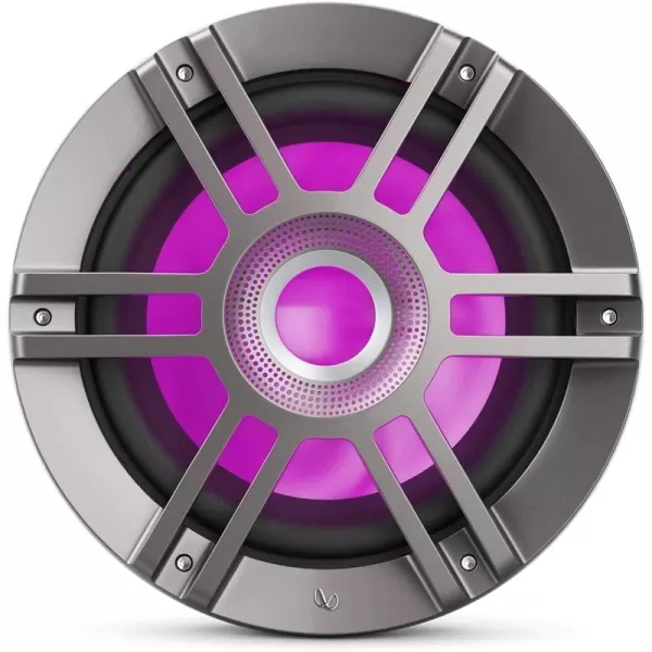 Infinity KAPPA1050MAM - Kappa Marine KAPPA1050M Titanium 10" Premium RGB LED Subwoofer