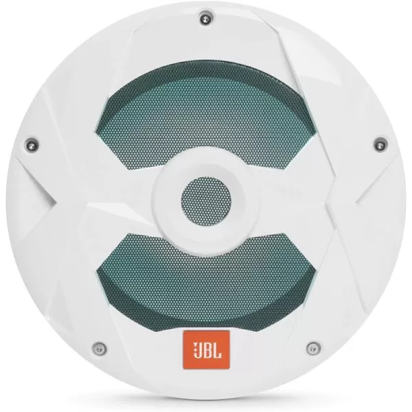 JBL - Marine Series 10”  audio multi-element subwoofer with RGB lighting 250W – White