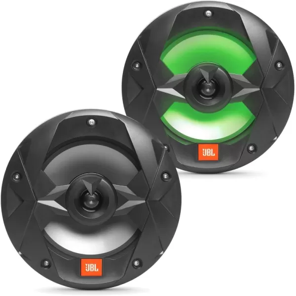 JBL - Marine Series 8”  two-way audio multi-element speaker with RGB lighting 150W – White