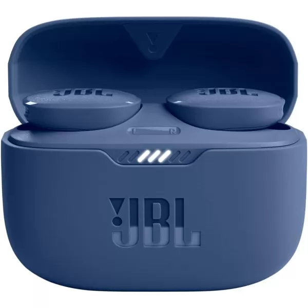 imageJBL Tune 130NC TWS True Wireless InEar Noise Cancelling Headphones  White SmallBlue