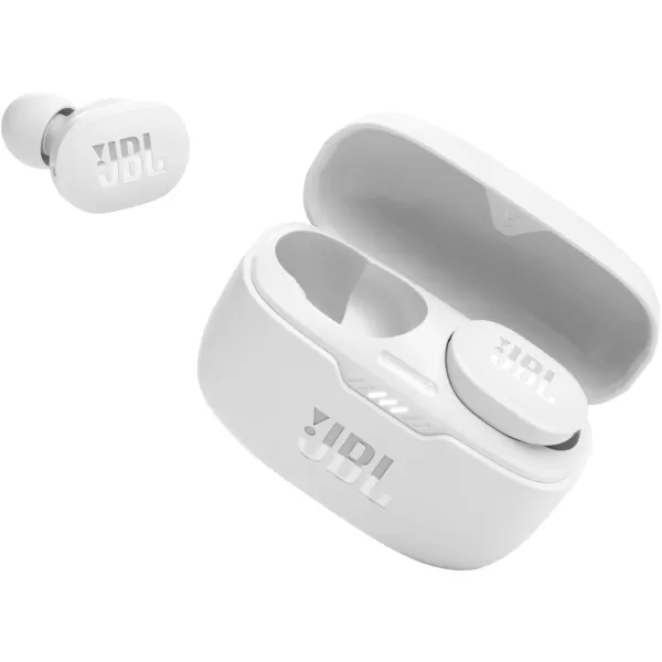 imageJBL Tune 130NC TWS True Wireless InEar Noise Cancelling Headphones  White SmallWhite