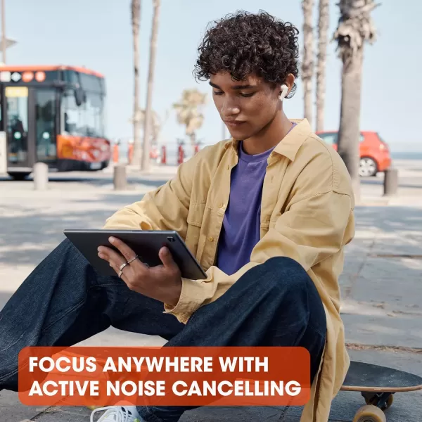 imageJBL Tune 230NC TWS  True Wireless InEar Headphones Active Noise Cancelling with Smart Ambient JBL Pure Bass Sound 4 mics for perfect voice calls IPX4 40Hrs of battery life WhiteBlue