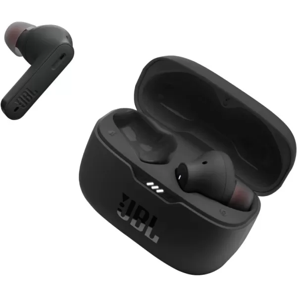 imageJBL Tune 230NC TWS  True Wireless InEar Headphones Active Noise Cancelling with Smart Ambient JBL Pure Bass Sound 4 mics for perfect voice calls IPX4 40Hrs of battery life WhiteBlack