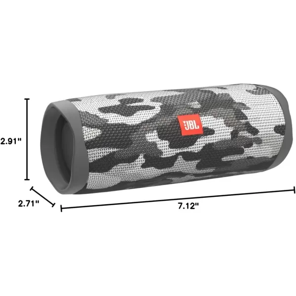 imageJBL FLIP 5 Waterproof Portable Bluetooth Speaker Blue 36 x 36 x 85Black Camouflage