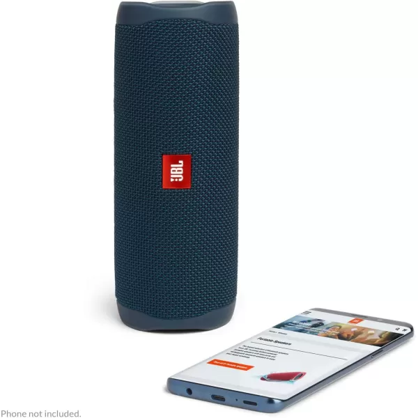 imageJBL FLIP 5 Waterproof Portable Bluetooth Speaker Blue 36 x 36 x 85Blue