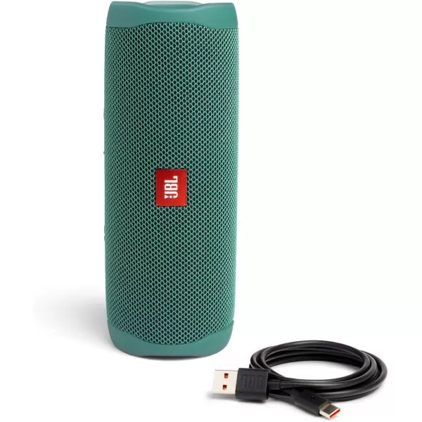 imageJBL FLIP 5 Waterproof Portable Bluetooth Speaker Blue 36 x 36 x 85Eco Green
