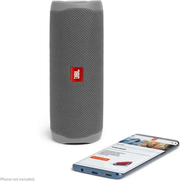 imageJBL FLIP 5 Waterproof Portable Bluetooth Speaker Blue 36 x 36 x 85Gray